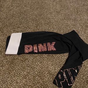VS Pink yoga leggings
